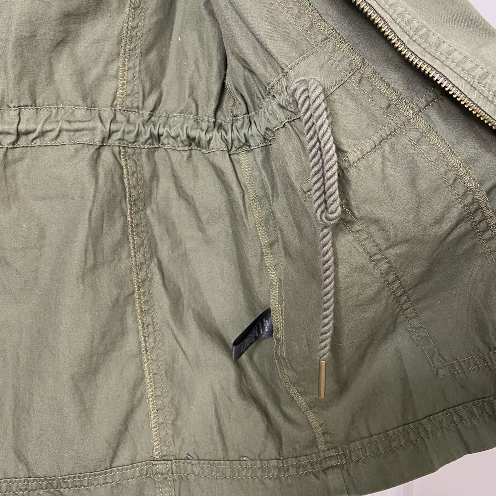 Express green military utility jacket medium - Picture 4 of 6